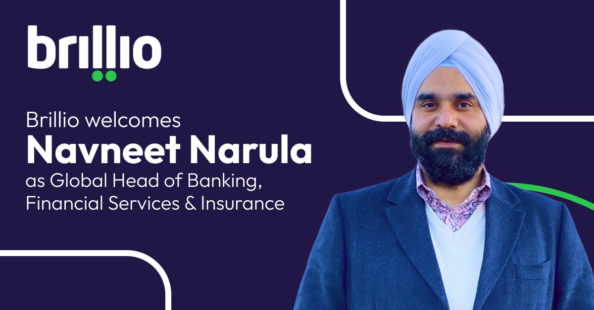 We are excited to announce that Navneet Narula, a seasoned executive with 20+ yrs of experience, will be joining Brillio as Global Head of Banking, Financial Services & Insurance to scale new growth engines & transform business verticals. #WelcomeToBrillio