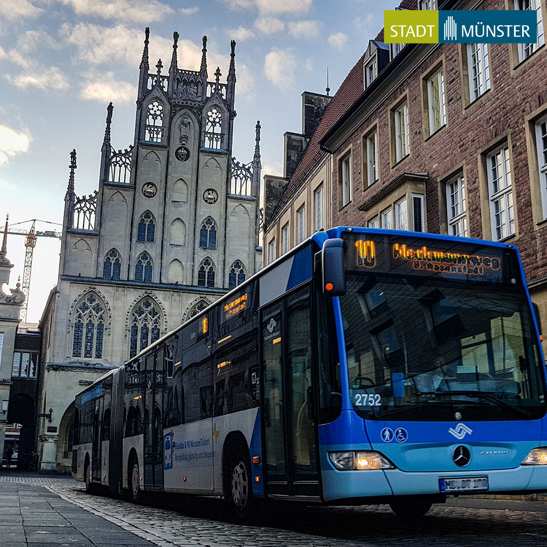 Das 29-Euro-Ticket für Münster kommt. Laut Ratsbeschluss vom Mittwoch soll es ab dem 1. August für öffentliche Verkehrsmittel im Stadtgebiet gelten. Das Münster-Abo kostet 29 Euro/Monat und hat eine Mindestlaufzeit von zwölf Monaten. Das Ticket gibt es nur als Chipkarte oder App.