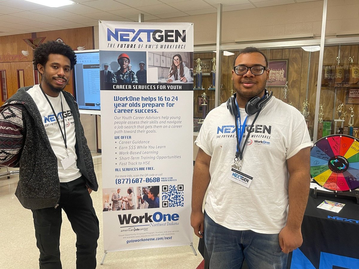 nextgennwi's tweet image. #NextGen was“Bridging The Gap” with Thomas A Edison Junior Senior High School last Tuesday! We had a great time showing the students our services and mission. As well as help them explore careers with our VR Headsets! 

#thomasedisonhighschool #Workone