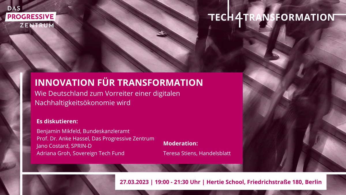 DPZ_Berlin's tweet photo. Das Neue muss in die Welt! Kann Innovation der Schlüssel zur gerechten Transformation sein? Das haben wir in unserer neuen Studie untersucht.

Die Ergebnisse gibt es am 27. März, zusammen mit einer stark besetzten Paneldiskussion. 
Jetzt Anmelden➡️ https://t.co/UtKkAhtDzw https://t.co/MFMVriOigs