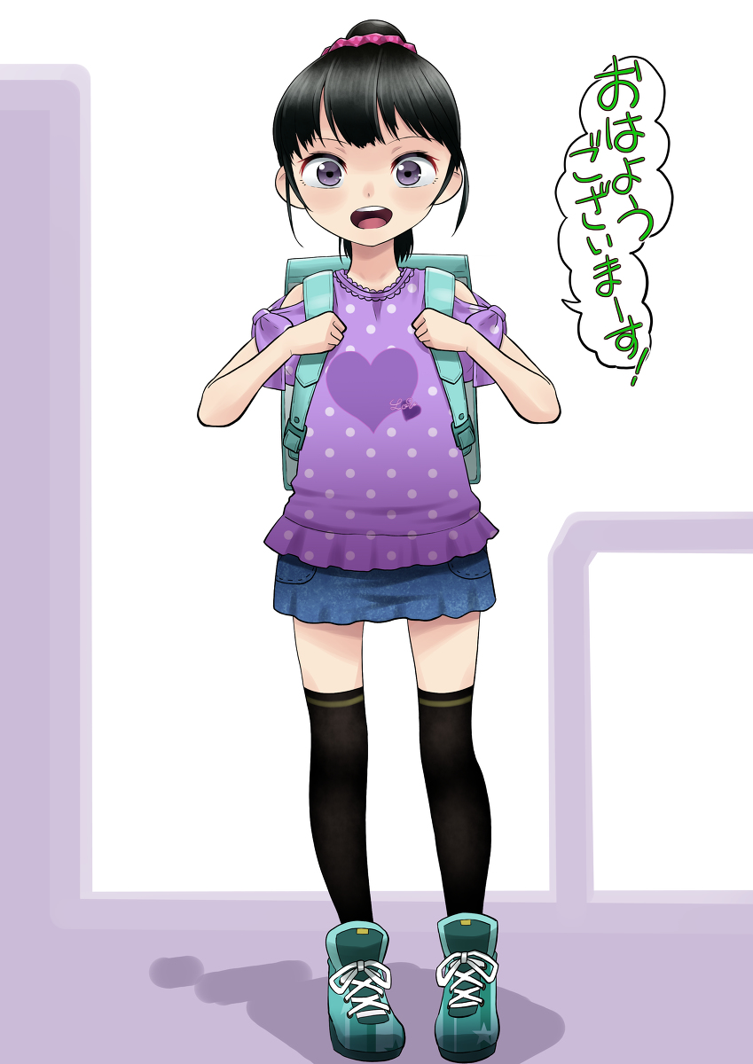 [R-18] 練習絵【JS】 #女の子 #オリジナル #催眠術 https://t.co/fZAMP1Kd10 