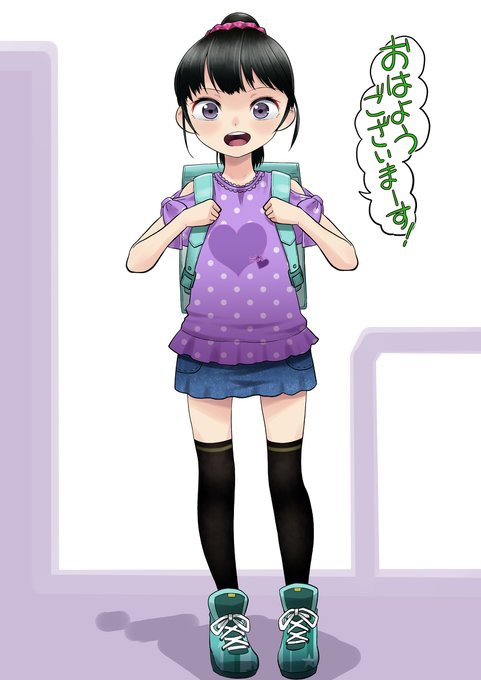 [R-18] 練習絵【JS】 #女の子 #オリジナル #催眠術 https://t.co/fZAMP1Kd10 