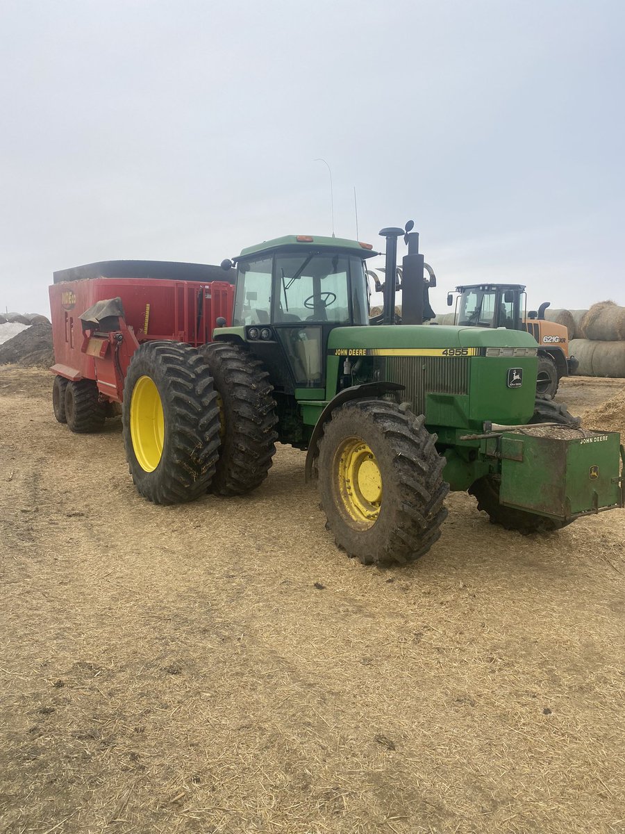 Put duals on yesterday.  RIP bunks, gate posts, shed door ways and small animals.