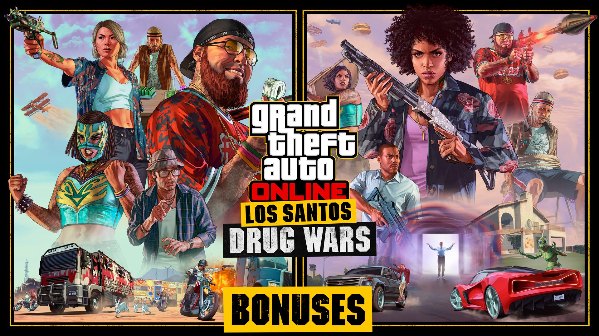 Rockstar Games on X: Los Santos Drug Wars reaches its eye-popping