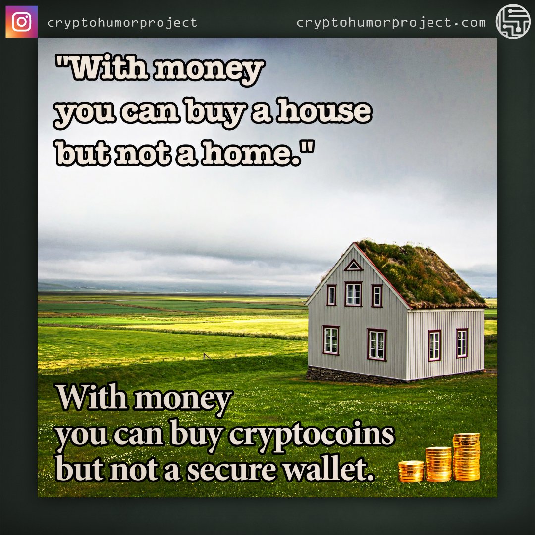 humor_crypto's tweet photo. Cold wallets are cryptocurrency wallets that are disconnected from the Internet except at times usage. Cold wallets are considered as being much more secure than hot wallet, which is connected to the Internet. 
#coldwallet #cryptocurrencies #security #investing https://t.co/gJBolUDel7