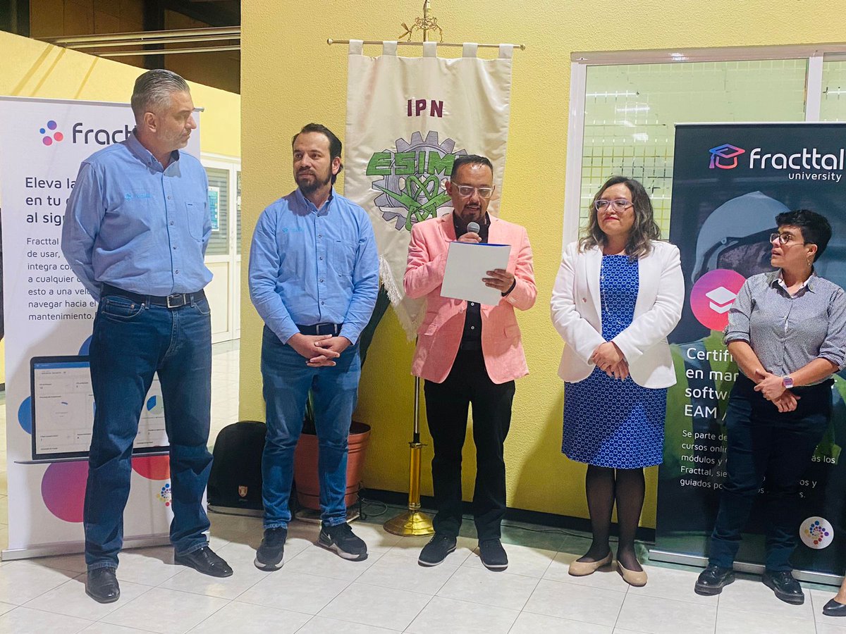 ESIMEZ_OFICIAL's tweet photo. Donación de 28 equipos de Hardware y Software de la empresa Fractal a la ESIME Zacatenco.
#IPN #donaciones  #laboratorios #ICA #ESIMEZACATENCO 

IBS*aaa https://t.co/zzMUUtlh0y