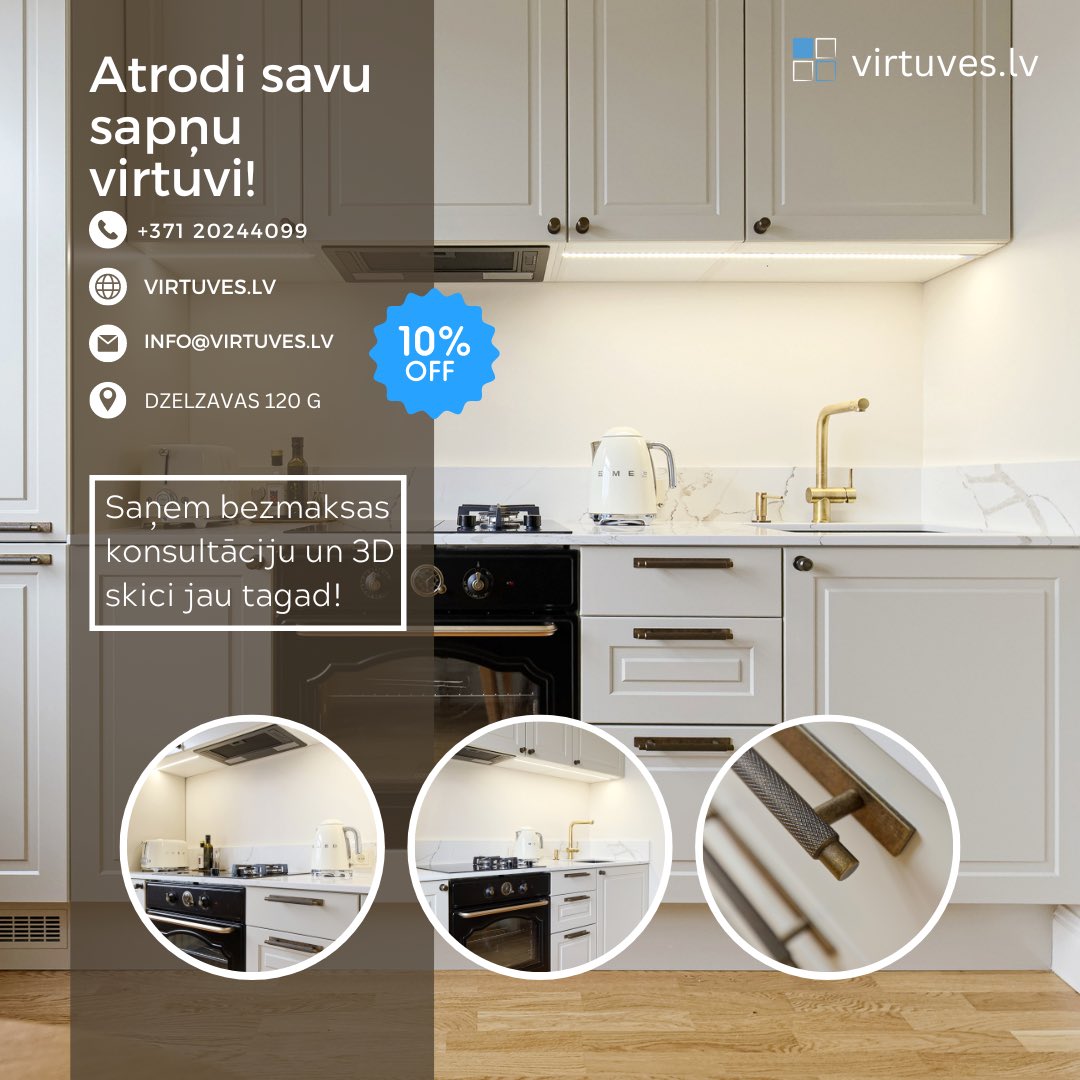 Meklē modernu virtuves risinājumu?

Ja meklē augstas kvalitātes virtuves mēbeles, tad esi atradis savu ideālo partneri! Ar savu uzkrāto pieredzi un kvalitatīviem risinājumiem, mēs vēlamies palīdzēt ikvienam radīt savu sapņu virtuvi!

#virtuves #virtuvesmebeles #interjeradizains