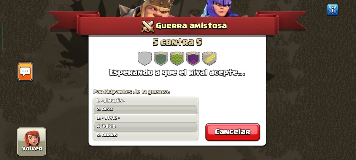 Selección Española De COC (@selecespana_coc) on Twitter photo 💥España vs Indonesia💥
🕒 15:00h España 🕒
♥️💛♥️Squad List♥️💛♥️
🇪🇦 <a href="/almualin_coc/">almualinGM</a>
🇪🇦 <a href="/Style_coc/">Style</a>
🇪🇦 <a href="/Reac_Senpai/">Reac Senpai</a>
🇪🇦 <a href="/Rodris_CoC/">Rodris</a>
🇪🇦 <a href="/PabloCoC15/">Pablo CoC</a> 💥España vs Indonesia💥
🕒 15:00h España 🕒
♥️💛♥️Squad List♥️💛♥️
🇪🇦 <a href="/almualin_coc/">almualinGM</a>
🇪🇦 <a href="/Style_coc/">Style</a>
🇪🇦 <a href="/Reac_Senpai/">Reac Senpai</a>
🇪🇦 <a href="/Rodris_CoC/">Rodris</a>
🇪🇦 <a href="/PabloCoC15/">Pablo CoC</a>
