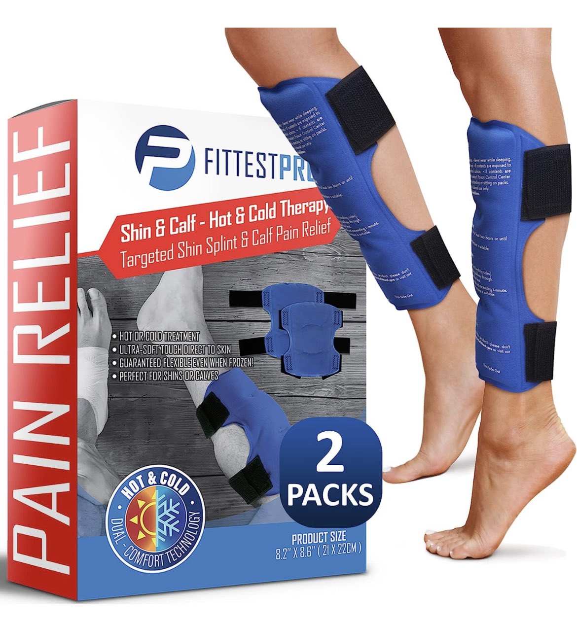 Calf Sleeves, Recovery Wrap for Shin Splints Pain Relief