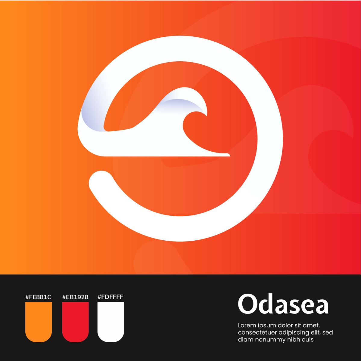 hasun04's tweet photo. #Logo design i've made for Odasea https://t.co/rQ9UMzfHEc