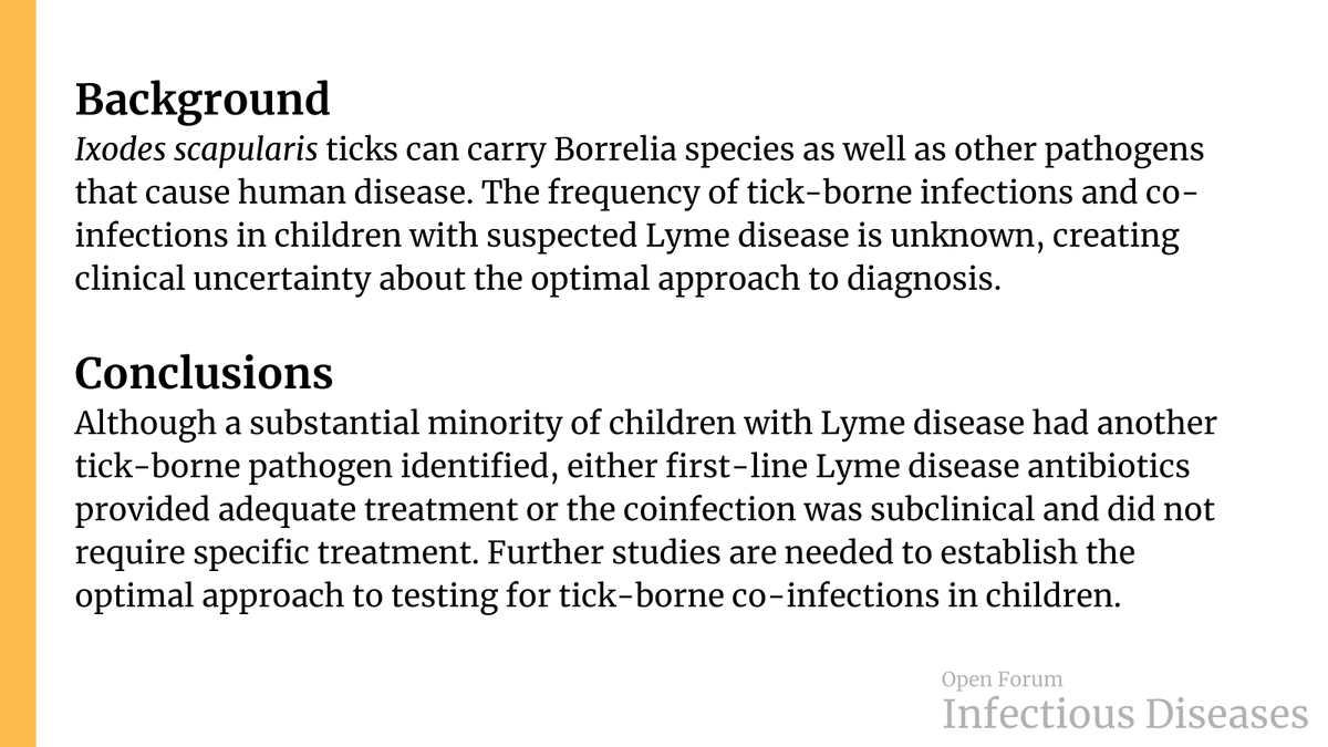 OFIDJournal's tweet photo. Multiplexed high-definition PCR assay for the diagnosis of tick-borne infections in children 

✅ Just Accepted
🔓 Open Access
🔗 https://t.co/mVGi1XRLYp https://t.co/lNnIGlFTdP