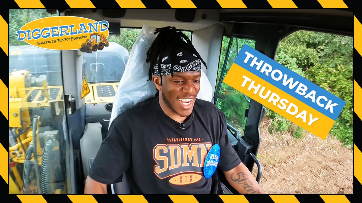 Diggerland_UK's tweet photo. Throwback to when we had The Sidemen enjoying Buckets of Fun at Diggerland! #ThrowbackThursday #TBT #TheSidemen #Sidemen https://t.co/TScqGf24Kr