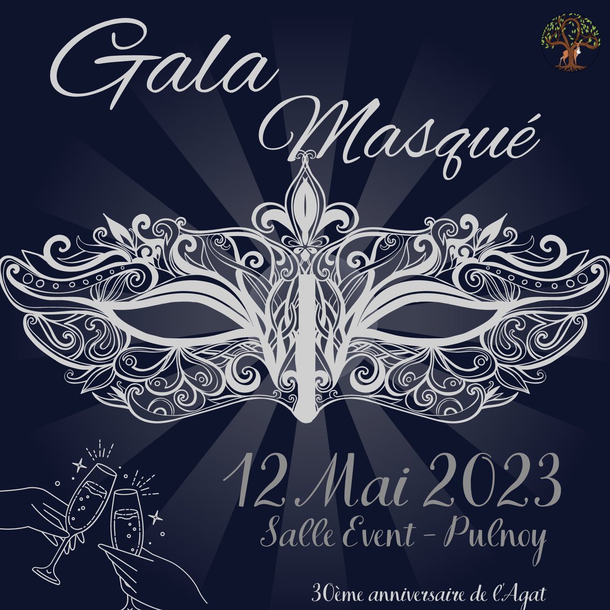 AGATnancy's tweet photo. [Gala masqué sages femmes 2023] 

À dentelles, en cuir, qui en laisse voir beaucoup ou qui garde le mystère,... l'élément qui fera de vous la personne que vous désirez être le temps de notre soirée, c'est votre masque !✨
Rendez-vous le 12 mai à Pulnoy afin de se (dé)couvrir 😏 https://t.co/cAIAdrF5wV