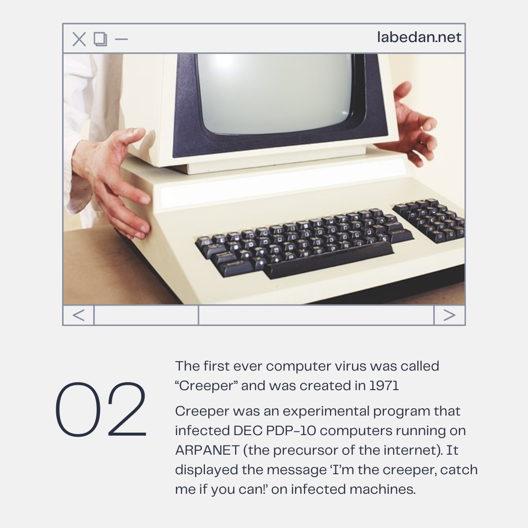 labedan_net's tweet photo. It's Thursday again! 🚀
Let's talk about some more Tech Facts! These ones really interested us! We know you'll enjoy them!
Follow us for more every week!

#tech #techfacts #firefox #fox #computer #data #unitedstates https://t.co/ONOFujXgBo