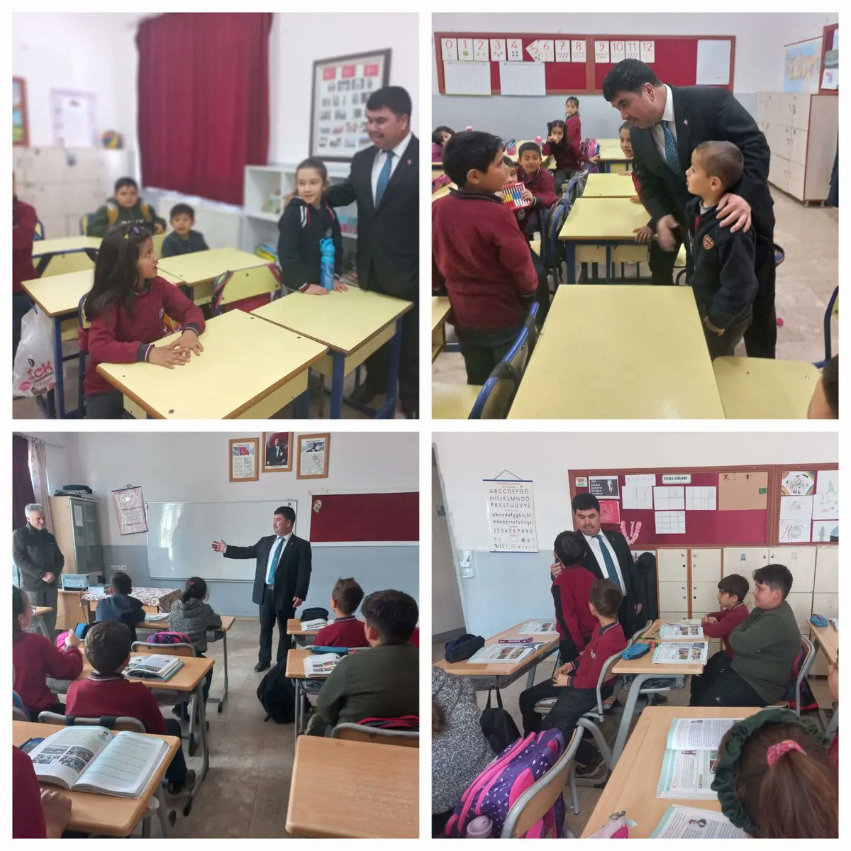 Mehmet ve Kemal Aracı İlkokulumuza  ziyaret ettik.Başta Okul idarecilerimiz olmak üzere  öğretmenlerimize, yardımcı personellerimize teşekkür eder,öğrencilerimize başarılar 
#BİZİMEKİP
<a href="/ekicis20/">Süleyman EKİCİ</a> 
<a href="/YTEMEL3/">Y.TEMEL</a> 
<a href="/mebtegm/">Temel Eğitim Genel Müdürlüğü</a> 
<a href="/Araciortaokulu/">Mehmet Ve Kemal Aracı Ortaokulu</a> 
<a href="/hasanaraci__/">Hasan Aracı</a> 
<a href="/kalekemalaraci/">Mehmet ve Kemal Aracı İO</a>