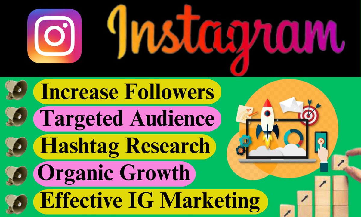 I will do organic Instagram marketing or promotion for superfast growth.
If you need my service, please contact me on Fiverr. The link below: fiverr.com/share/W3Agkl

#instagram #instagrammarketing #inatagramgrowth #LindsayLohan #ChakaKhan #Cinderella #MayAllah
#AffordableCareAct