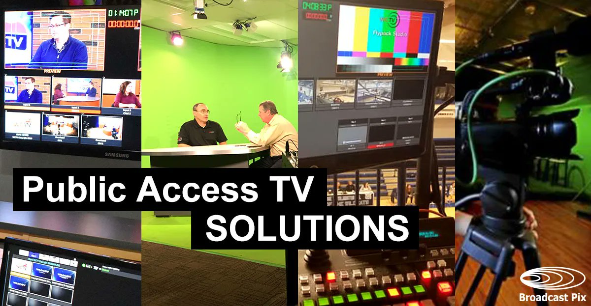 Strengthen your community programming with a #BroadcastPix solution for public, educational, and government #PEG TV. #communitymedia #publicaccesstv #local