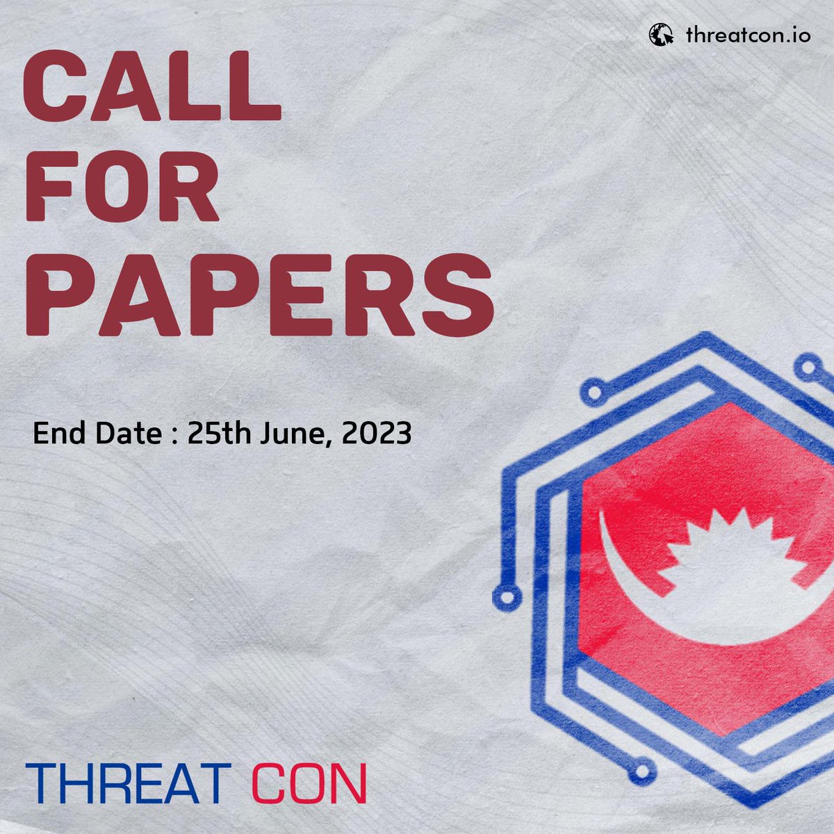 THREAT CON tweet media