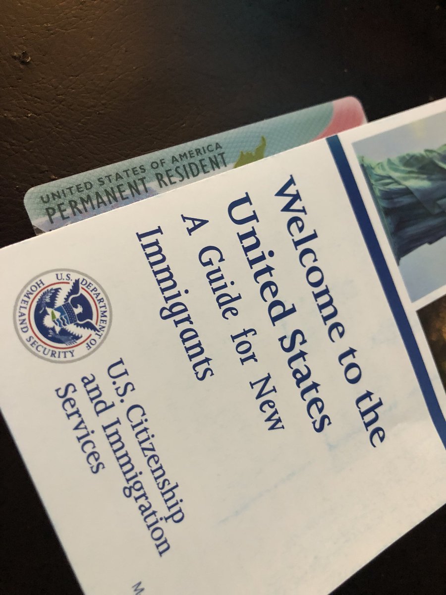 Roses are red
My new card is green
My next destination
Is inside your mum’s jeans

It only took (almost) 5 years but your boy is now a full lawful permanent resident lesgeddit