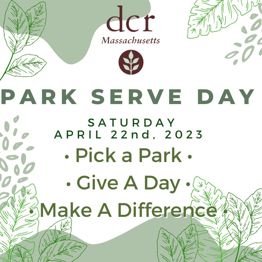 MassDCR's tweet photo. Healey-Driscoll Administration Announces the 17th Annual Park Serve Day https://t.co/ZVi0yYzgvW https://t.co/bmXMONlbqr