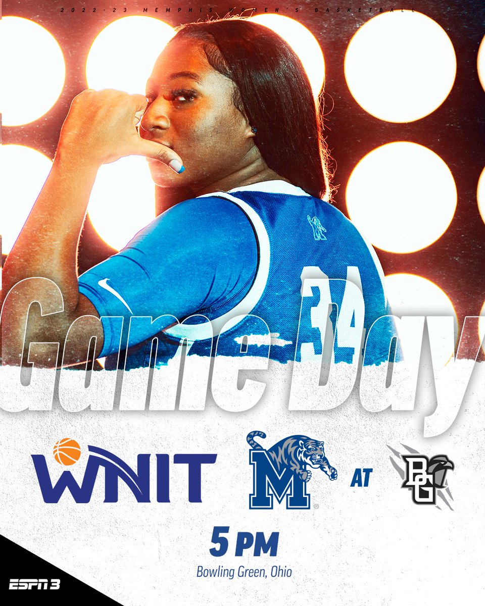 A 𝘀𝘂𝗽𝗲𝗿 day for basketball

🏀 » BGSU
📍 » Bowling Green, Ohio
⏰ » 5 p.m. CT
📺 » ESPN3

#GoTigersGo | #TheSisterhood
