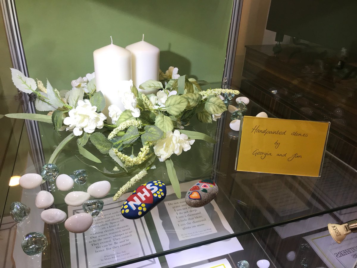 FBCrawley's tweet photo. Have you seen our display at @CrawleyMuseum yet? It marks @mariecurieuk's #NationalDayOfReflection, remembering the life-changing impact of the #CovidPandemic. If you'd like to share a feeling, memory or even a drawing, worksheets are available from reception. #WallOfReflection https://t.co/qbXhTTUrub