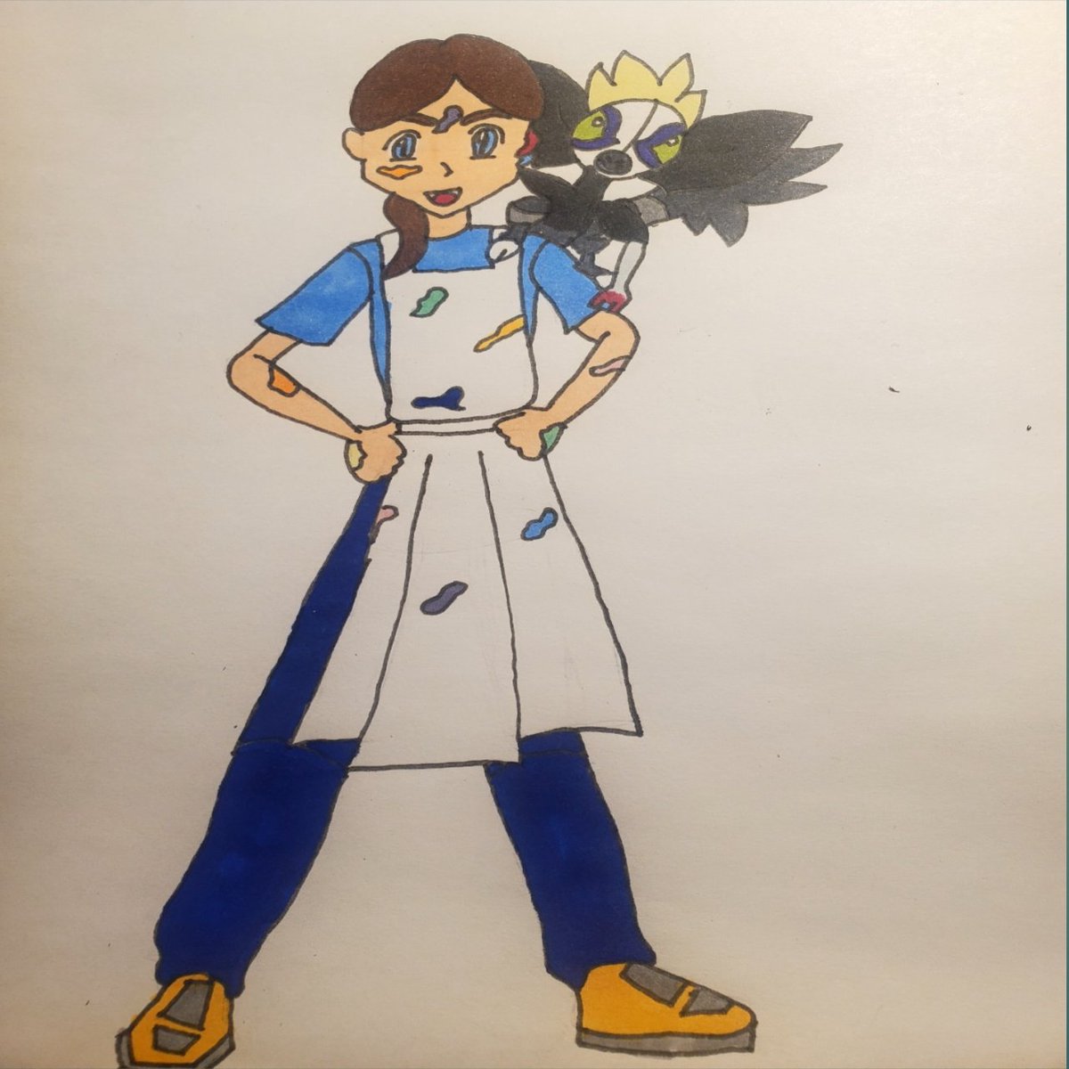 Avatar 1 colored!!! Just a normal expression for this one! 
#pokemon
#poketube
#poketuber