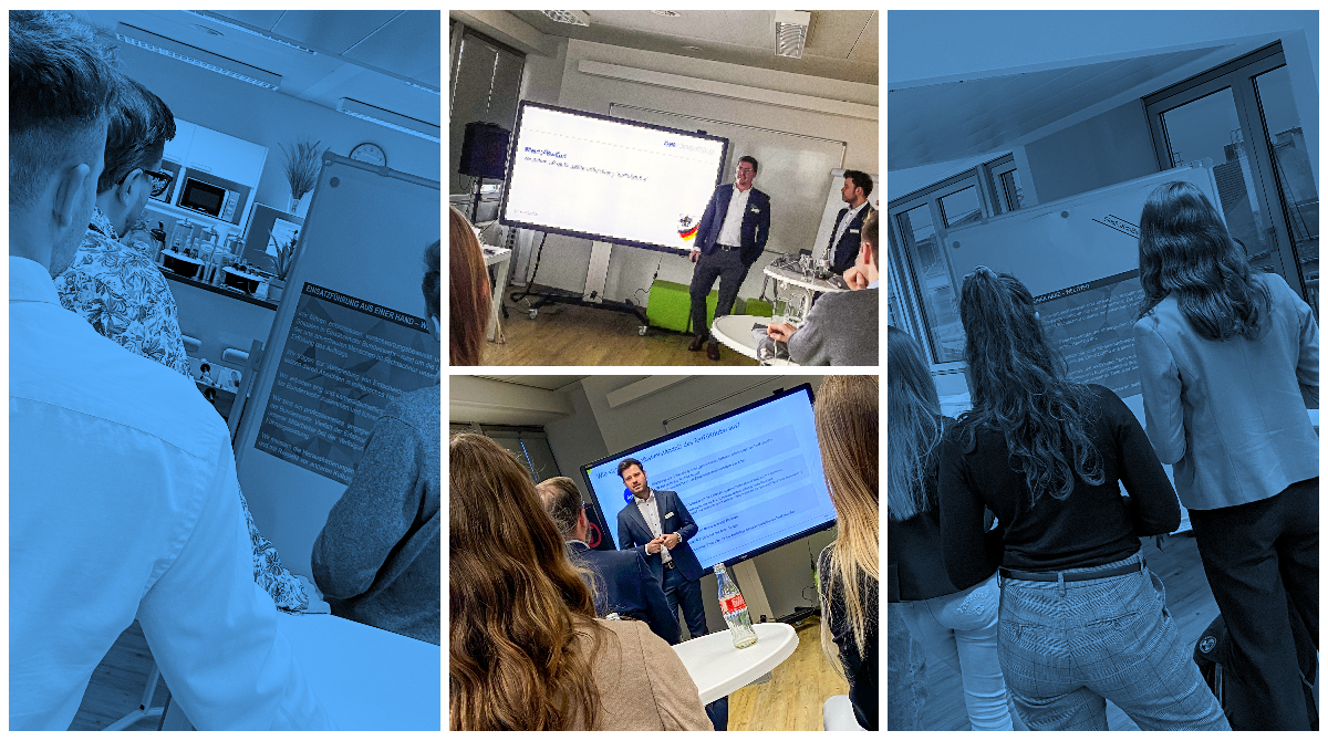 Gelungenes ️➡️Meet BwConsulting⬅️. Unter dem Titel "Kommandosache" erläuterten wir den Teilnehmer:innen unsere Begleitung bei Aufstellung des Territorialen Führungskommandos - zB im #changemanagement. Und beantworteten viele Fragen zum Beraterleben im #inhouseconsulting.