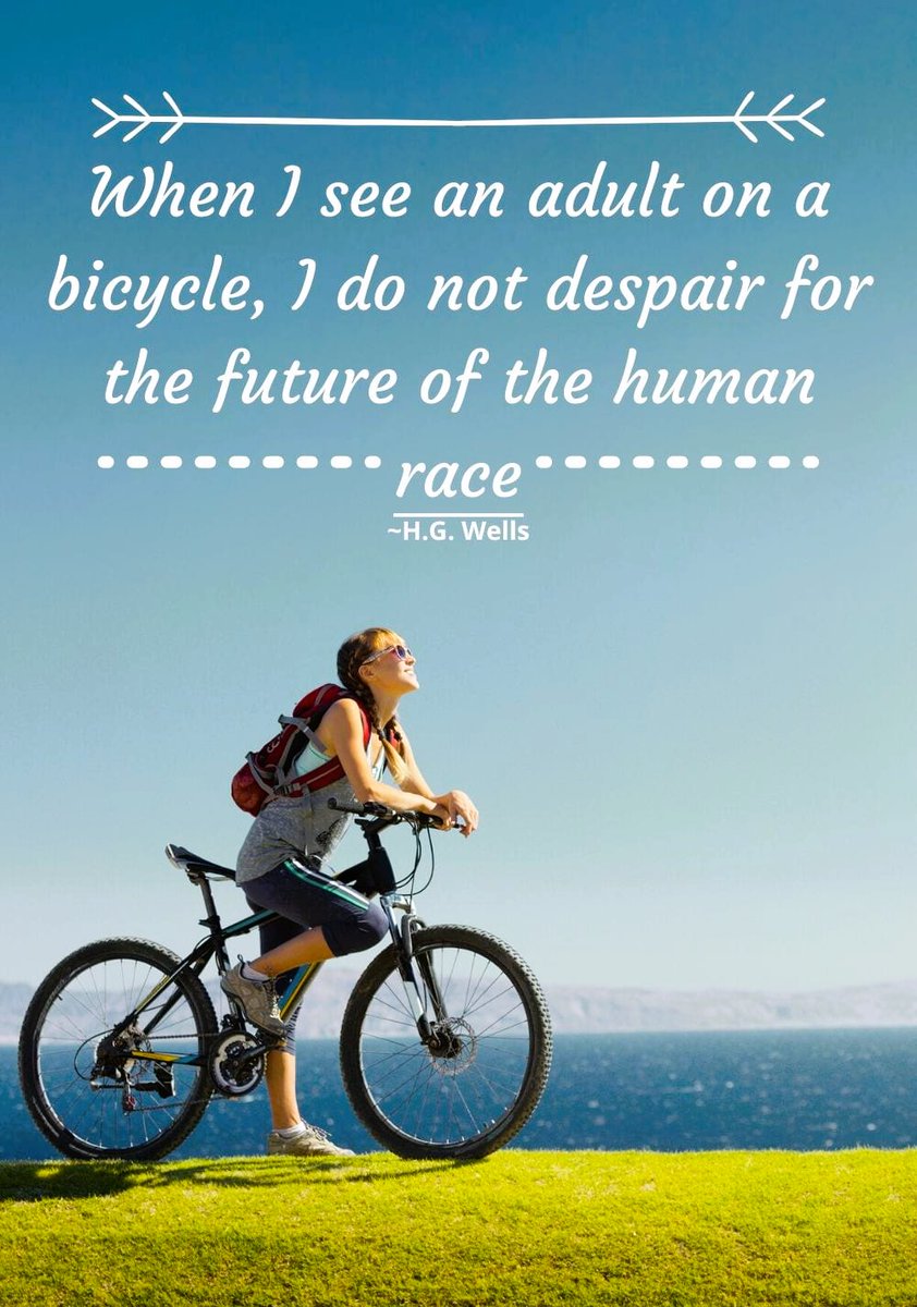 When I see an adult on a bicycle, I do not despair for the future of the human race.

#bicycle #cyclingtips #biciklizam #cycling #biketouring #cyclingphotos #roadbikelife #bianchibicycles #cyclinglife #worldbybike #cyclingtraining #bisikletturu #frolic_cycling