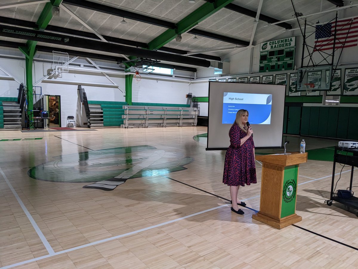 Thank you 2013 CHS grad Halle Miller for sharing information about engineering and project management with our students!