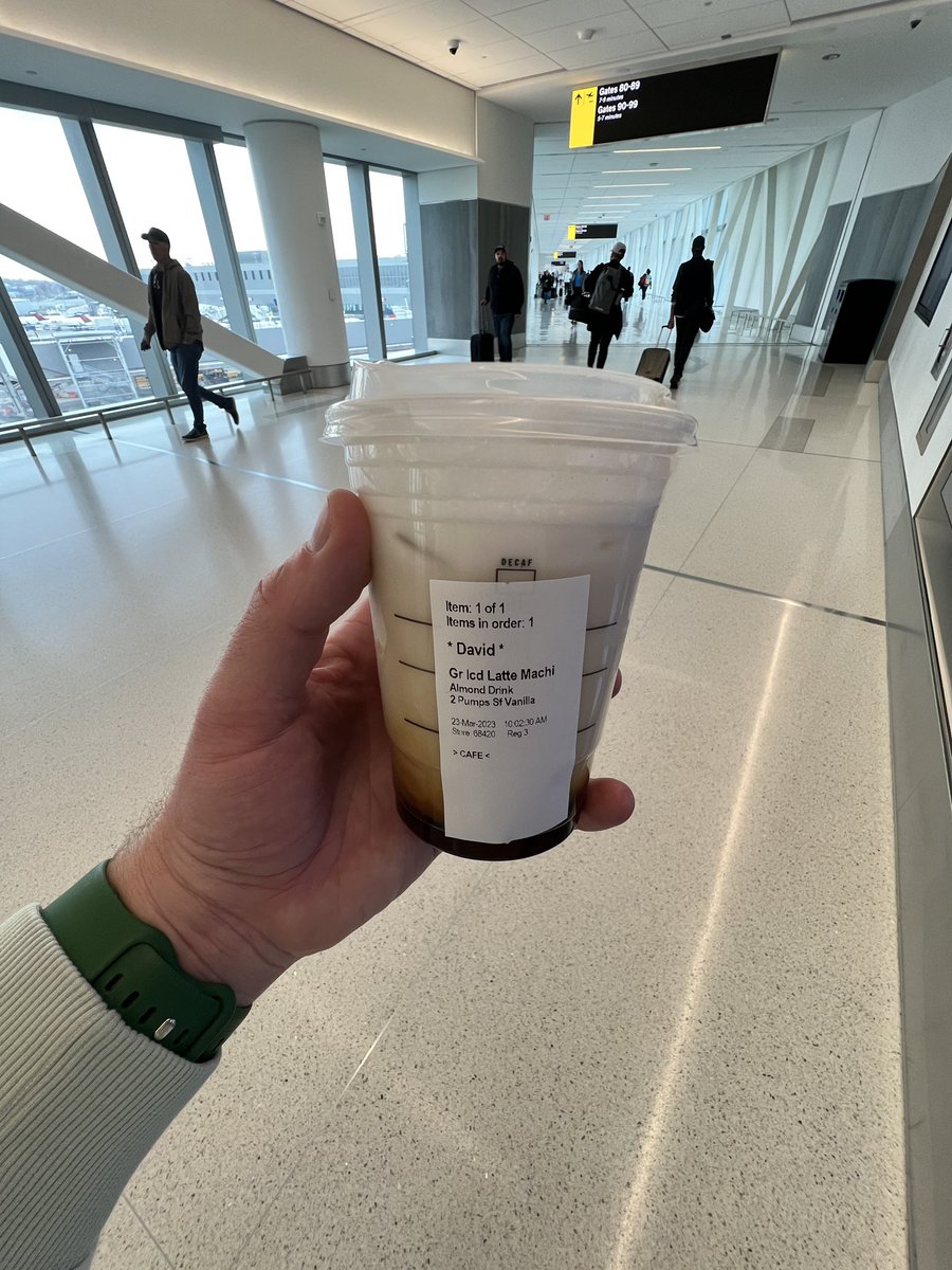 Paid 10 dollars for an iced macchiato to be made incorrectly. I think <a href="/Starbucks/">Starbucks</a> is having a rough day at store 68420.