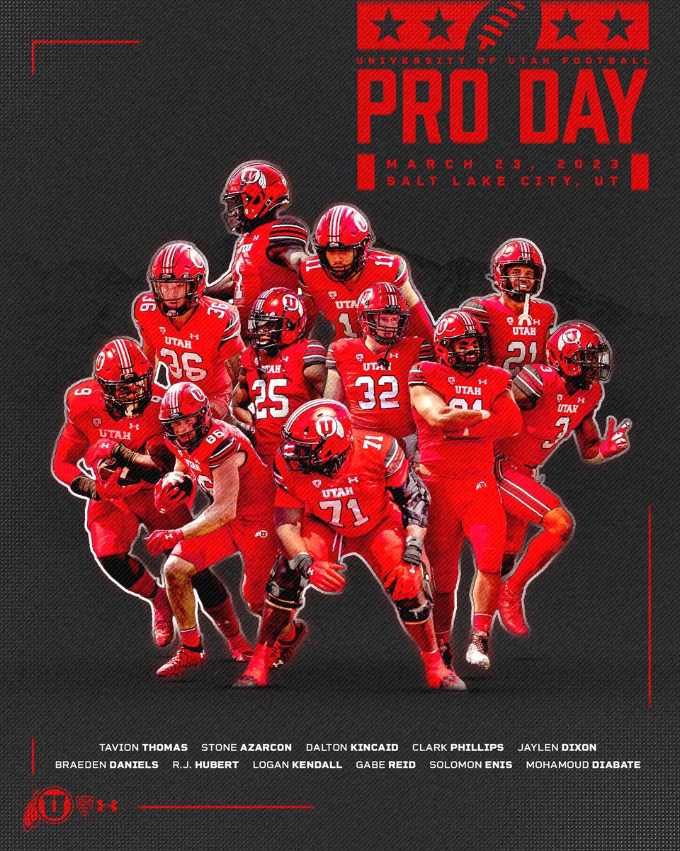 Pro day is TODAY ‼️ 

Stay tuned on our socials for all the action 🙌