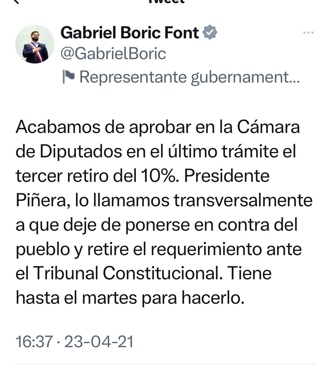 PamJiles's tweet photo. Exige tu #SextoRetiro y no votes por quienes te niegan tus propios ahorros. https://t.co/qacMfsq4Eo