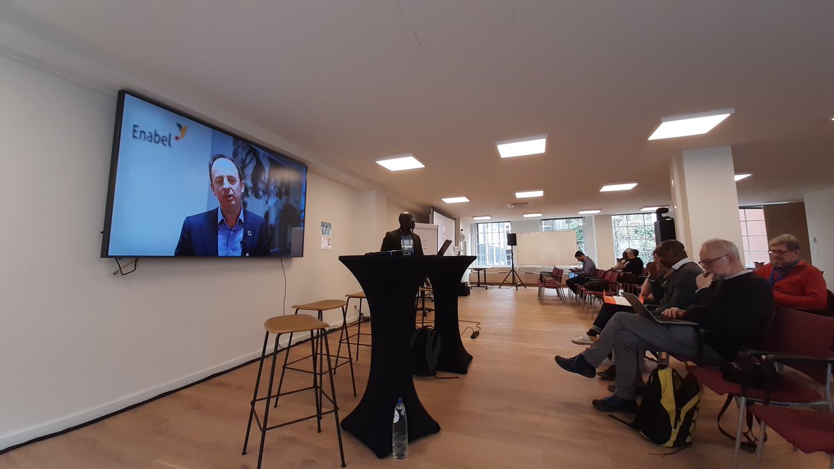 <a href="/Be/">pi</a>-causehealth conference started right now with talks on #globalhealth #breakingtaboos. Impressed by quality of talks and contributions at <a href="/Enabel_Belgium/">Enabel</a> conference center &amp; online