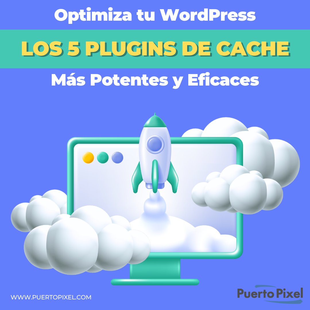 puertopixel's tweet photo. ⚡️¡Impulsa tu sitio web con los 5 mejores plugins de caché para #WordPress! Aumenta la #velocidad y mejora el #rendimiento de tu página en segundos. 🚀 No te pierdas nuestro artículo: https://t.co/HkKGwxut5l #OptimizaTuWeb #PluginsDeCaché #WPO https://t.co/ENkvBkvYV4