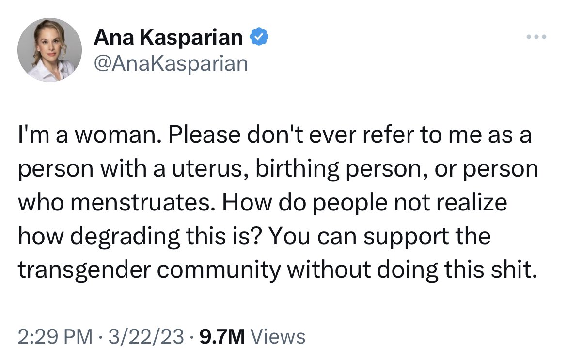 The Chanteezy Is Real ♉️ on Twitter "Ana Kasparian’s tweet describes