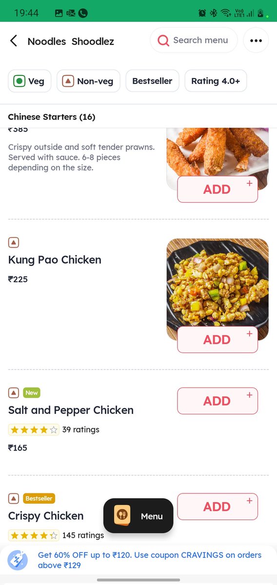 zayuforever's tweet image. Look how @Swiggy is cheating it&apos;s customers by increasing the prices of the items of the exact same restaurant which is available at a lower price on @zomato 
@BandBajaateRaho @sumanshil13 @RajdeepSinha18