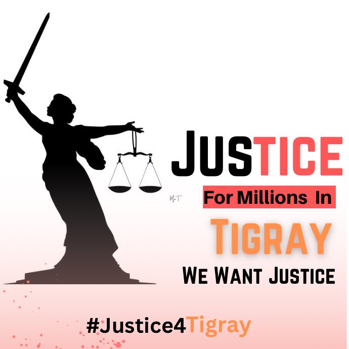 HeranHagose's tweet photo. Equal Justice Matter !! 

The ICC alleges #Putin is responsible for war crimes committed in #Ukraine️ . 
@AbiyAhmedAli &amp; #Isaias are responsible for war crimes committed in Tigray for over 2 years. SERVE #Justice4Tigray @UN @UNHumanRights @UN_HRC @EUCouncil @hrw @EUatUN https://t.co/3ZZzwPHwnU