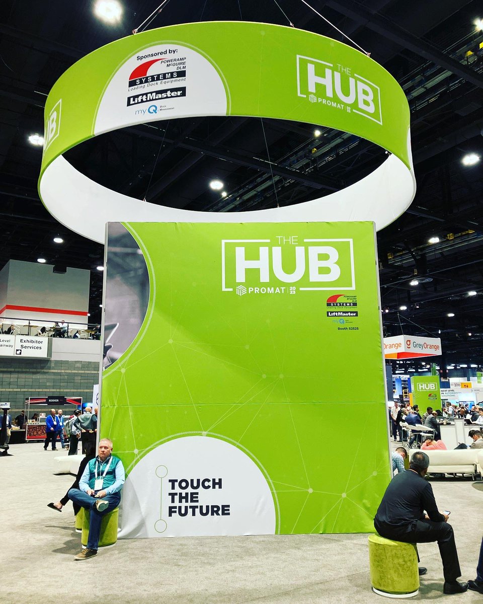 PLS4safety's tweet photo. What an amazing time we had at Promat!

We loved getting the chance to connect and share our expertise in industrial conveyance and equipment installations, service and repair. 

#Promat #Promat2023 #PLSPros #WarehouseSolutions #MaterialHandling #Conveyors #SupplyChain https://t.co/V6jpZP3L0B