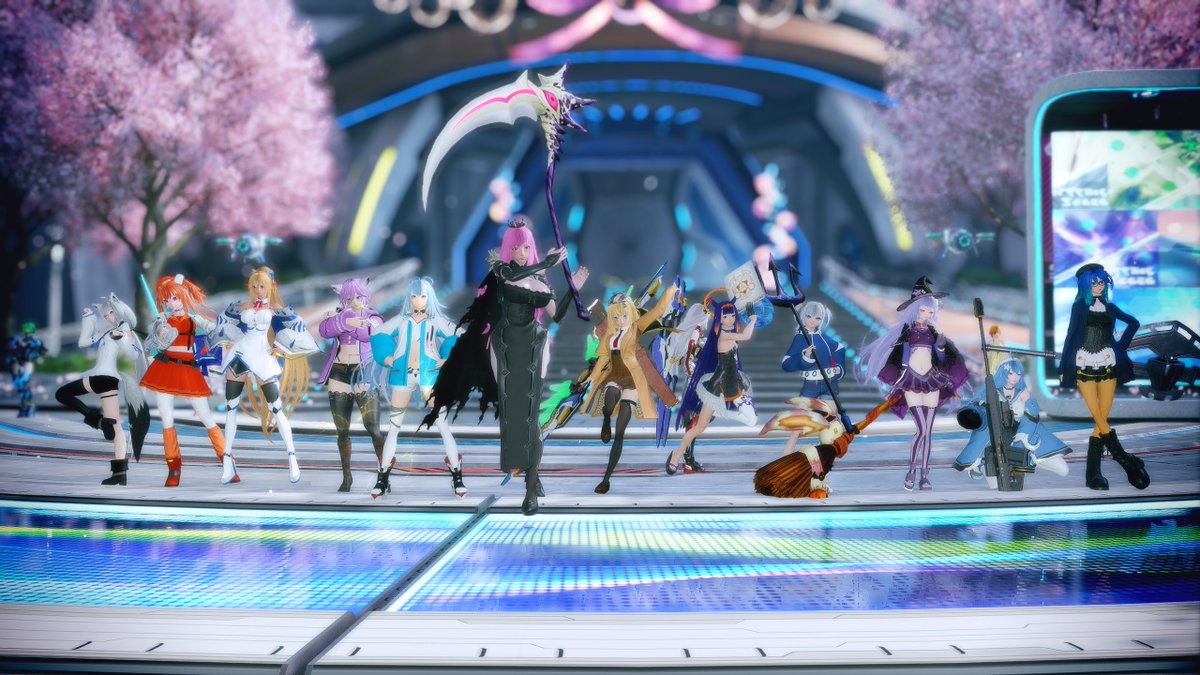 FedlesC4g's tweet photo. Hololive Cosplay gathering
#PSO2NGS #PSO2NGS_SS #NGS_SS 
#メンテの日じゃないけどssを貼る https://t.co/GtuZEnCu1R