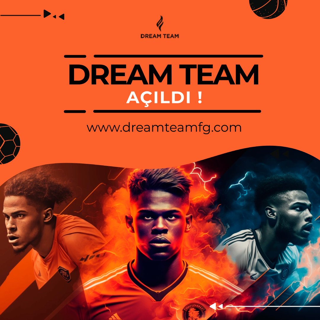 Dünyanın en büyük futbol ve basketbol liglerini kapsayan Dream Team günlük fantezi spor platformu faaliyete başladı. 

Hemen kaydol, turnuvalara ücretsiz katıl ve birbirinden güzel ödülleri kazanmaya başla.

🔗 dreamteamfg.com