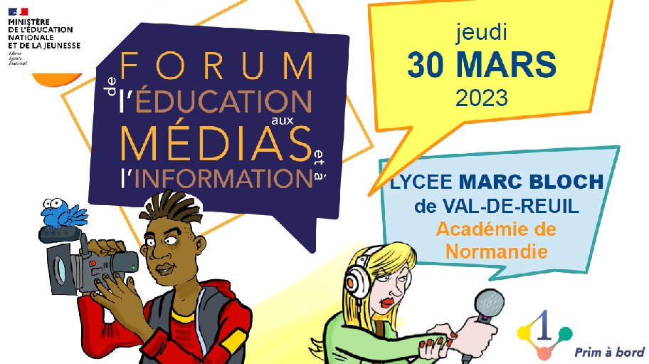 prim_edu_num's tweet photo. Enseignants 👩‍🏫 🧑‍🏫 | Se former - S'inspirer | #EMI

📌 3ᵉ forum de l’Éducation aux Médias et à l’Information, de la maternelle au lycée

▶️ https://t.co/J8oGItk2eW

✅ Un projet d'éducation global
✅ 10 ateliers autour de l'EMI https://t.co/VWOQh4FQxf