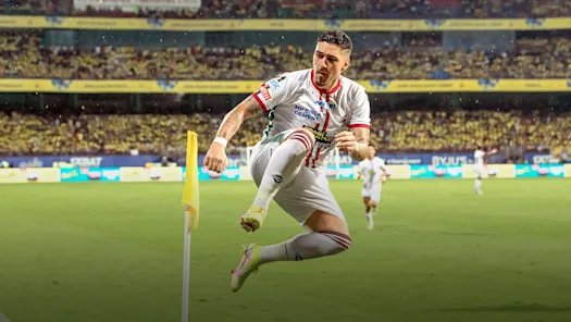 Dimitri Petratos is my Player of #ATKMohunBagan season of the year.
Cold picture and Cold performance stunning 💚❤ #JoyMohunBagan