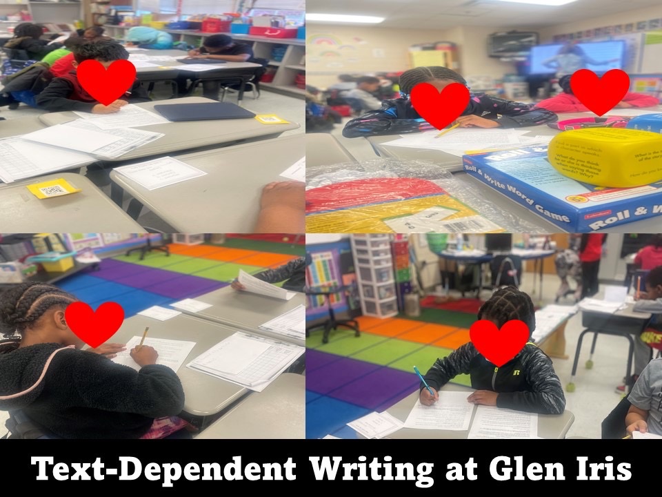 Third grade had a great focus on text-dependent writing at #GlenIris during intersession. Students are answering a writing prompt utilizing a narrative text for the basis of their responses. <a href="/Alabama_Reading/">ARI / The Alabama Reading Initiative, ALSDE</a>