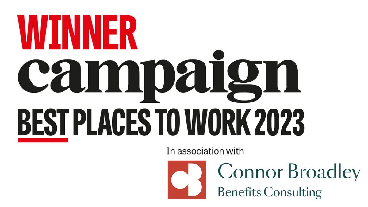 AlightMediaUK's tweet photo. We're happy to announce that we have been listed in @Campaignmag top 100 Best Places to work! A huge thank you to our team!

Link below to read more about it 👇

https://t.co/Tm7XwA45xU https://t.co/mFQMvdlwbj