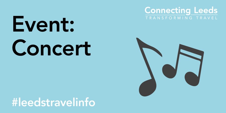 LeedsTravelInfo's tweet image. Extra traffic expected in vicinity of the First Direct Arena this evening for Don Broco concert which starts at 18:55.