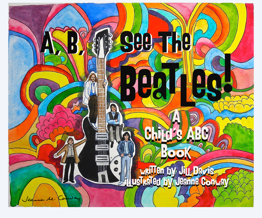 A,B.See the Beatles! #ABCbook #childrenspicturebook #Beatles #kidlit #kidlitart #SCBWI #amazon #BarnesandNoble