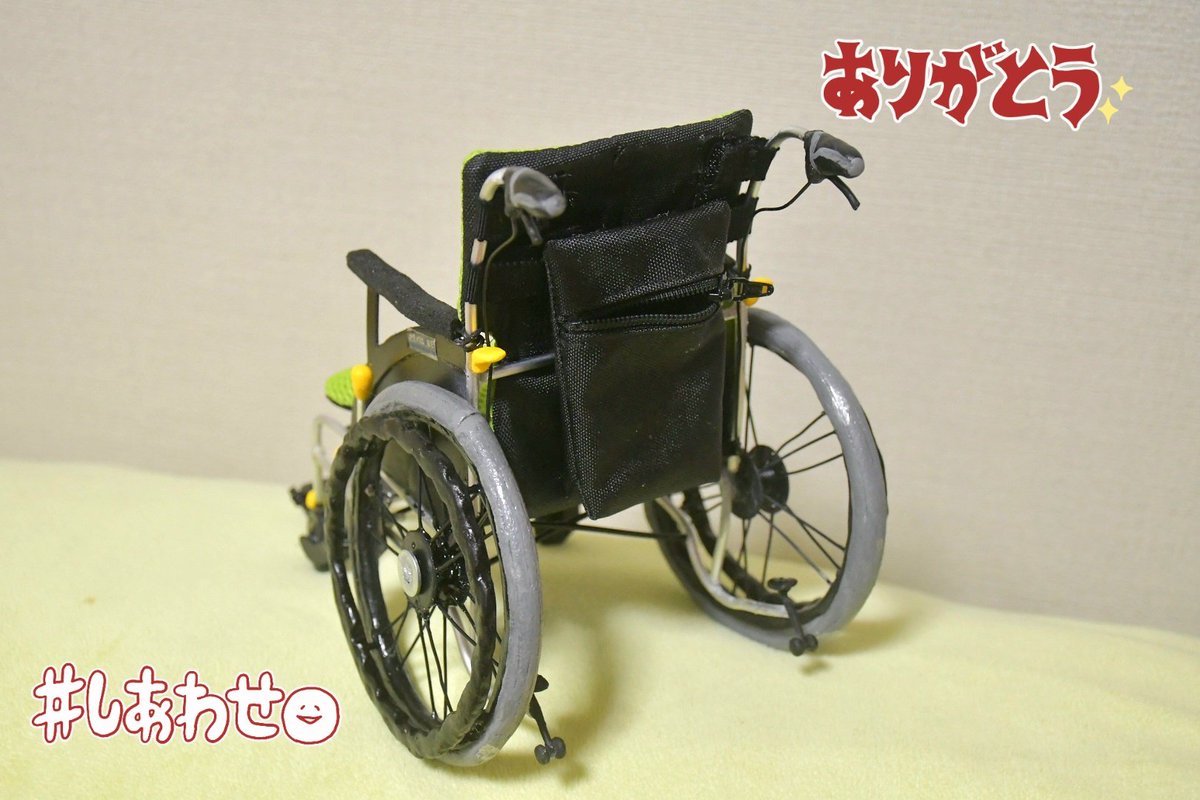 nozo3inzm's tweet photo. ついに!!完成致しました!!!
ミニ車椅子!!!!( ̳> ·̫ < ̳ฅฅ゙パチパチパチ
細かく見るとボロボロだけど、
初めてにしては頑張った⸜(⑅´ᗜ`⑅)⸝ꕤ*。゚!!
#NEXTCORE #車椅子 #いもぞん製作記
#ハンドメイド https://t.co/8bQ19umHY3