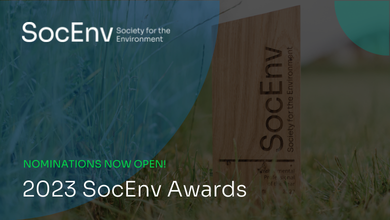 Could you be the next Environmental Professional of the Year?

As a #CEnv [include REnvP / REnvTech where applicable] member of IAgrE, you could be a winner at the 2023 #SocEnvAwards! Just two more weeks to nominate: socenv.org.uk/socenv-awards