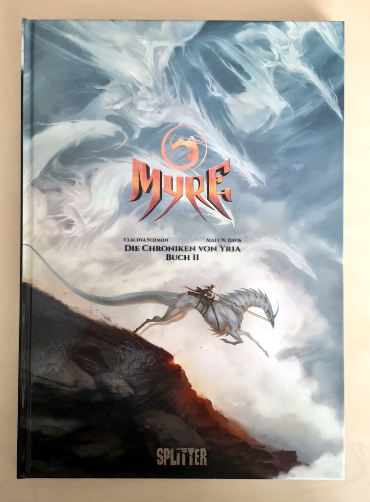 Fiete_Langohr's tweet photo. #lastbookread #lbr
After the first volume, today I have read the 2nd volume of 'Myre - The chronicles of Yria' by @AlectorFencer and @2_gryphon, which continues no less visually stunningly. [The German edition consists of 2 volumes, the English of one.]
Day 4 of 7 days of comics https://t.co/g2D9wLwDrG